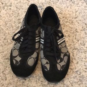 Like new Coach tennis shoes size 8.5